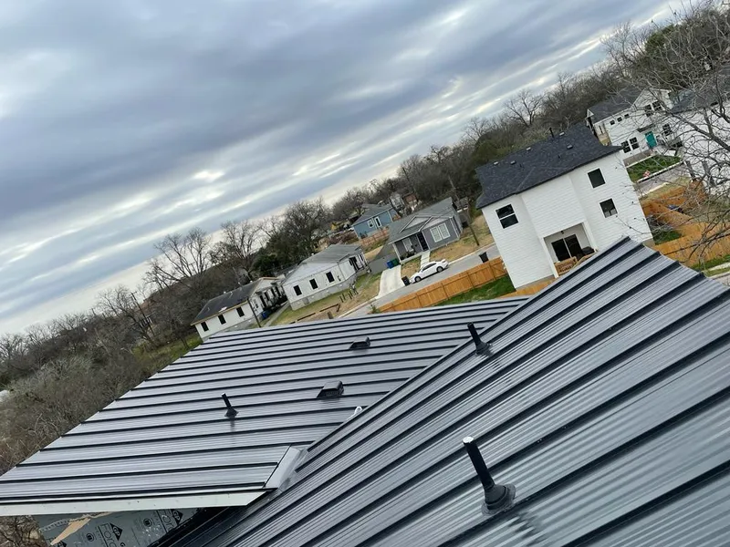 Standing seam metal roof panels with vents for Skylight Repair in Lacy-Lakeview